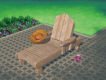Outdoor Furniture Plan, 072X-0109