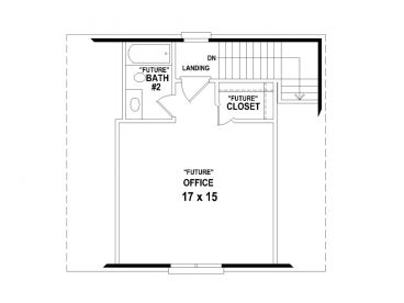 2nd Floor Plan, 006G-0152