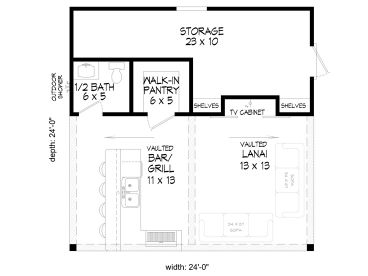 Floor Plan, 062P-0024