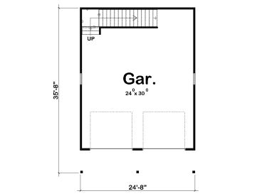 1st Floor Plan, 050G-0045