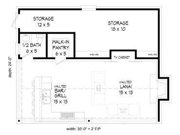 Floor Plan, 062P-0015