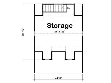 2nd Floor Plan, 050G-0045