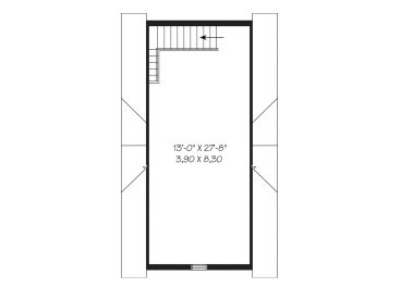 2nd Floor Plan, 028G-0013