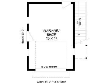 1st Floor Plan, 062G-0353