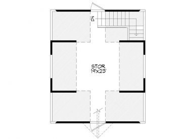 2nd Floor Plan, 062G-0024