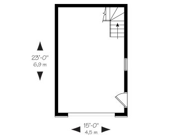 1st Floor Plan, 028G-0008