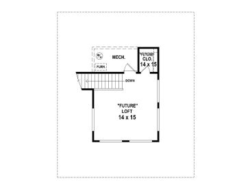 2nd Floor Plan, 006P-0033