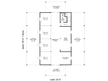 1st Floor Plan, 062B-0021