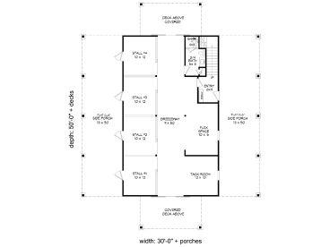 1st Floor Plan, 062B-0023
