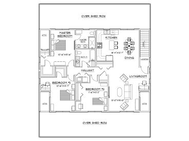 2nd Floor Plan, 087B-0010