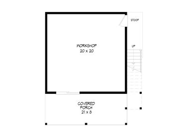 1st Floor Plan, 062X-0010