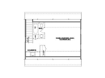 2nd Floor Plan, 057G-0001
