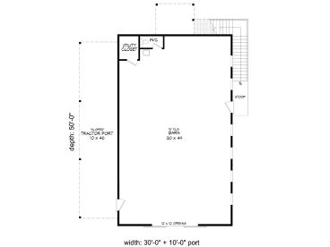 1st Floor Plan, 062B-0031
