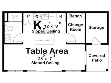 Floor Plan, 050P-0018