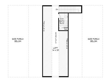 2nd Floor Plan, 062B-0001