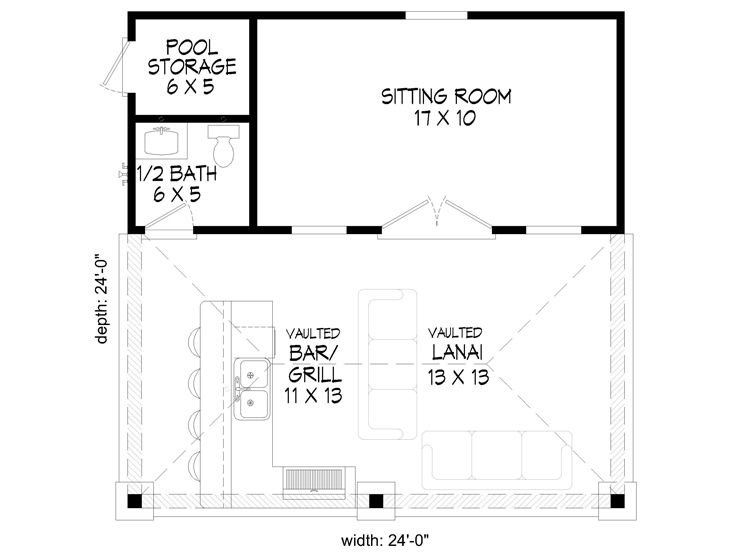 Floor Plan, 062P-0016