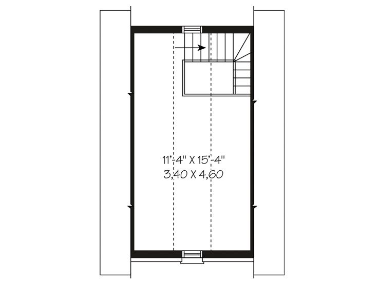 2nd Floor Plan, 028G-0008