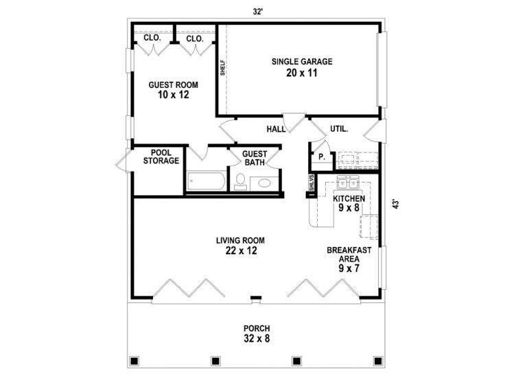 Floor Plan, 006G-0154