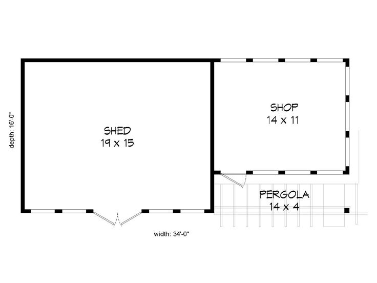 Floor Plan, 062S-0004