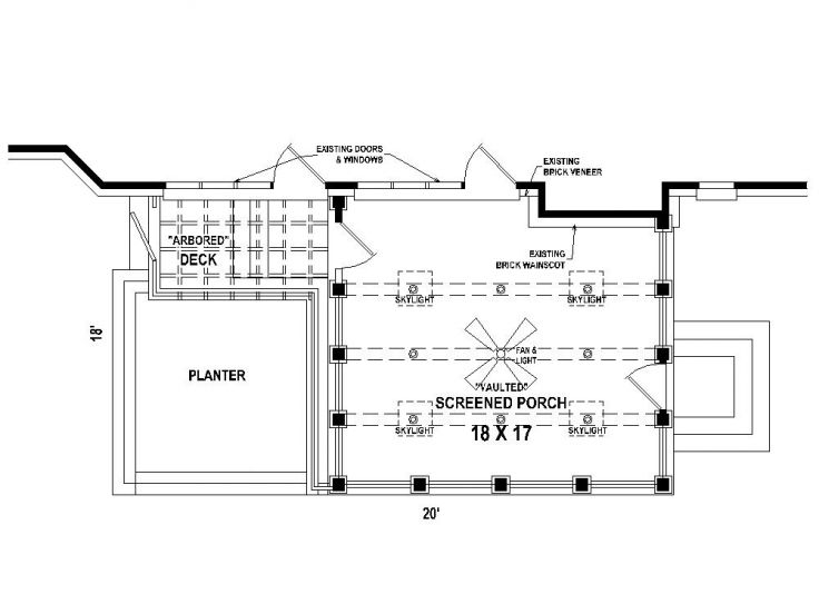 Floor Plan, 006X-0020