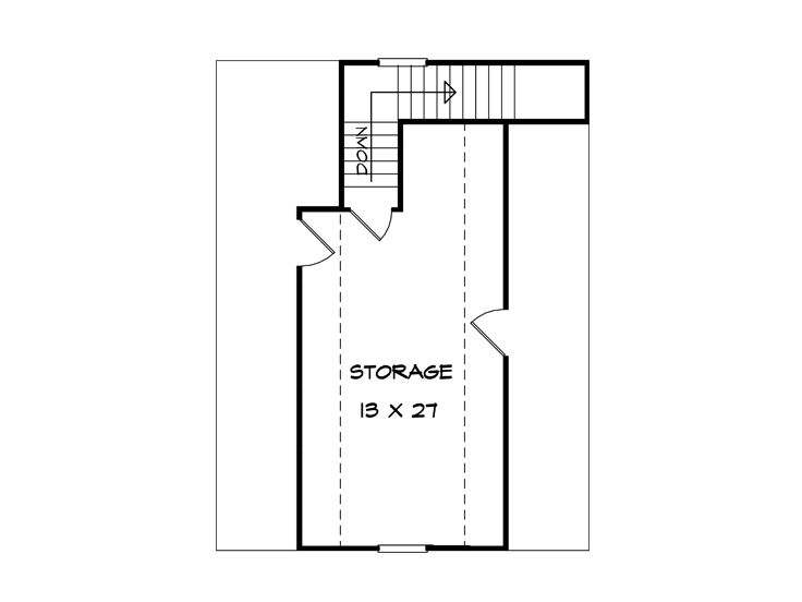 2nd Floor Plan, 019G-0003