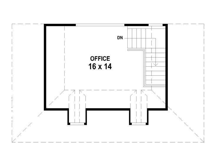 2nd Floor Plan, 006P-0020