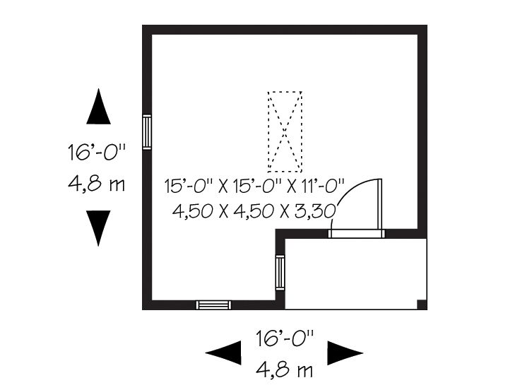 1st Floor Plan, 028S-0009