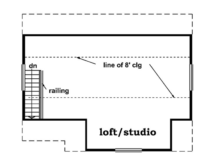 2nd Floor Plan, 033G-0027
