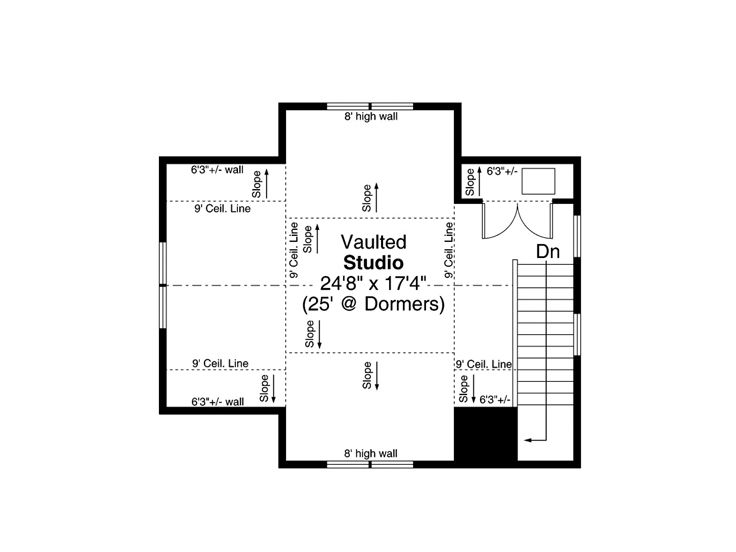 2nd Floor Plan, 051X-0002