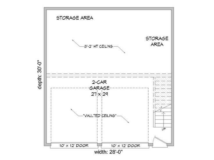 1st Floor Plan, 062G-0040