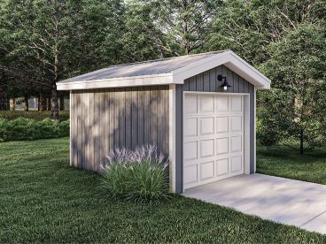 Utility Shed Plan, 050S-0016