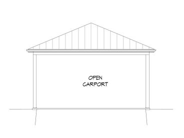 Carport Plan, 062G-0039