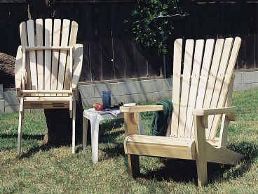 Outdoor Furniture Plan, 077X-0056