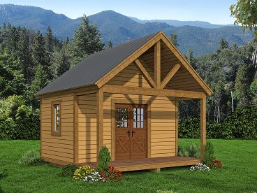 Shed Plan, 062S-0003
