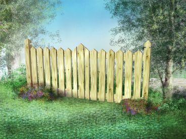 Picket Fence Plan, 072X-0072