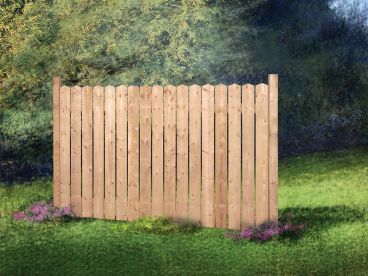 Wooden Fence Plan, 072X-0079