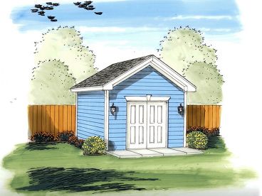 Shed Plan, 050S-0010