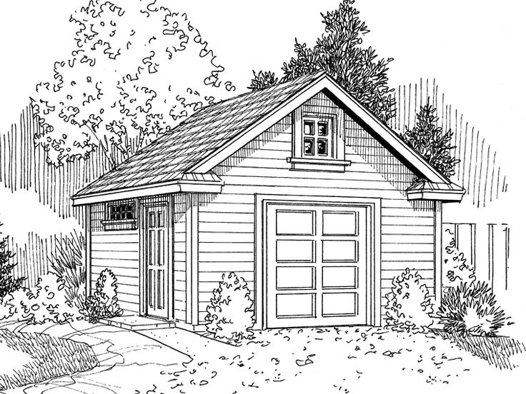 Shed Plan, 051S-0001