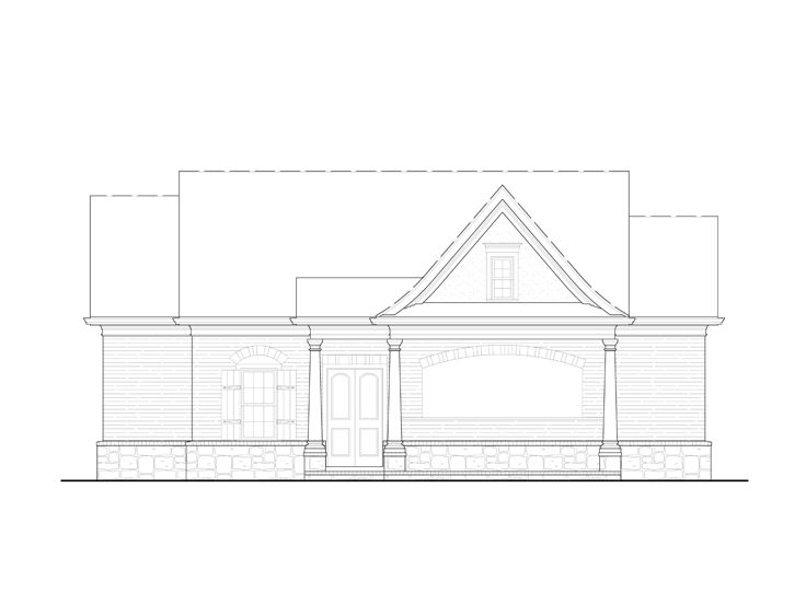 Pool House Plan, 084P-0001